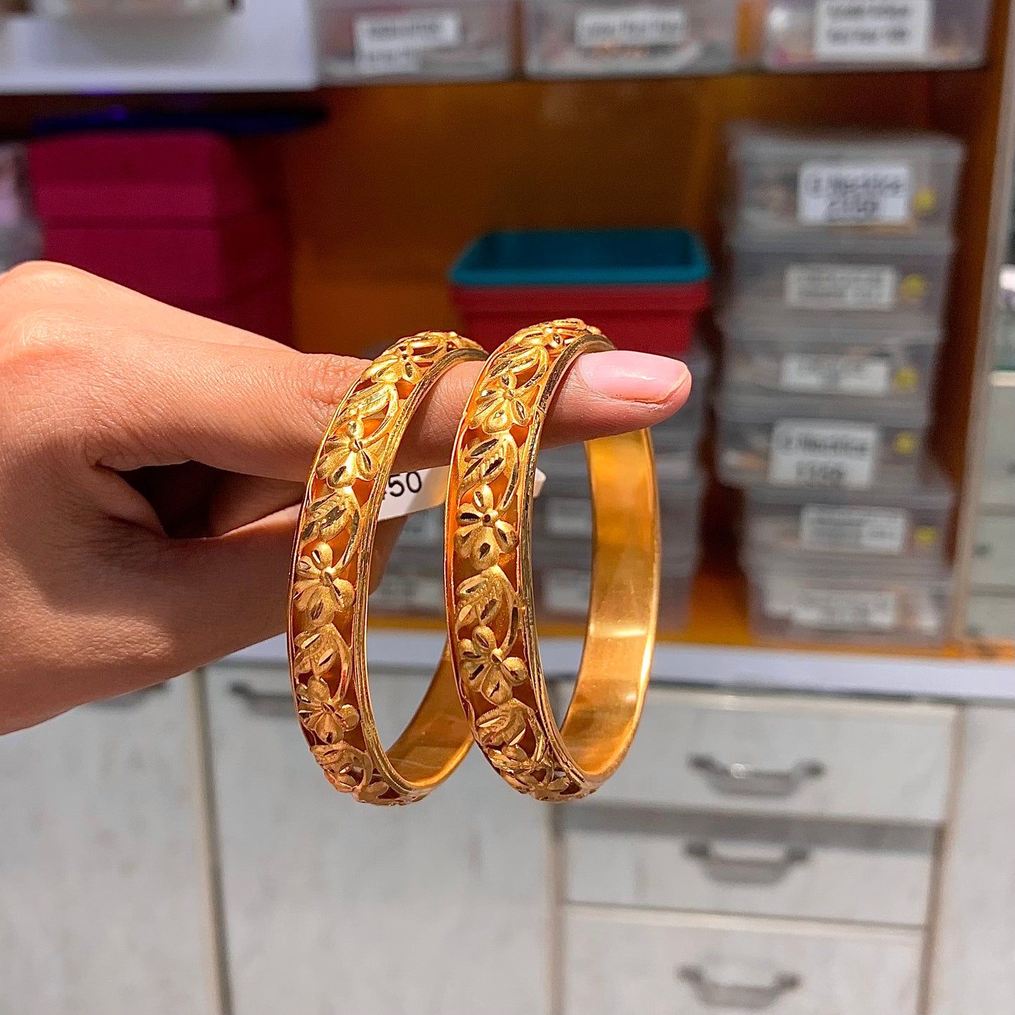 Gold Plated Bangles 48546665