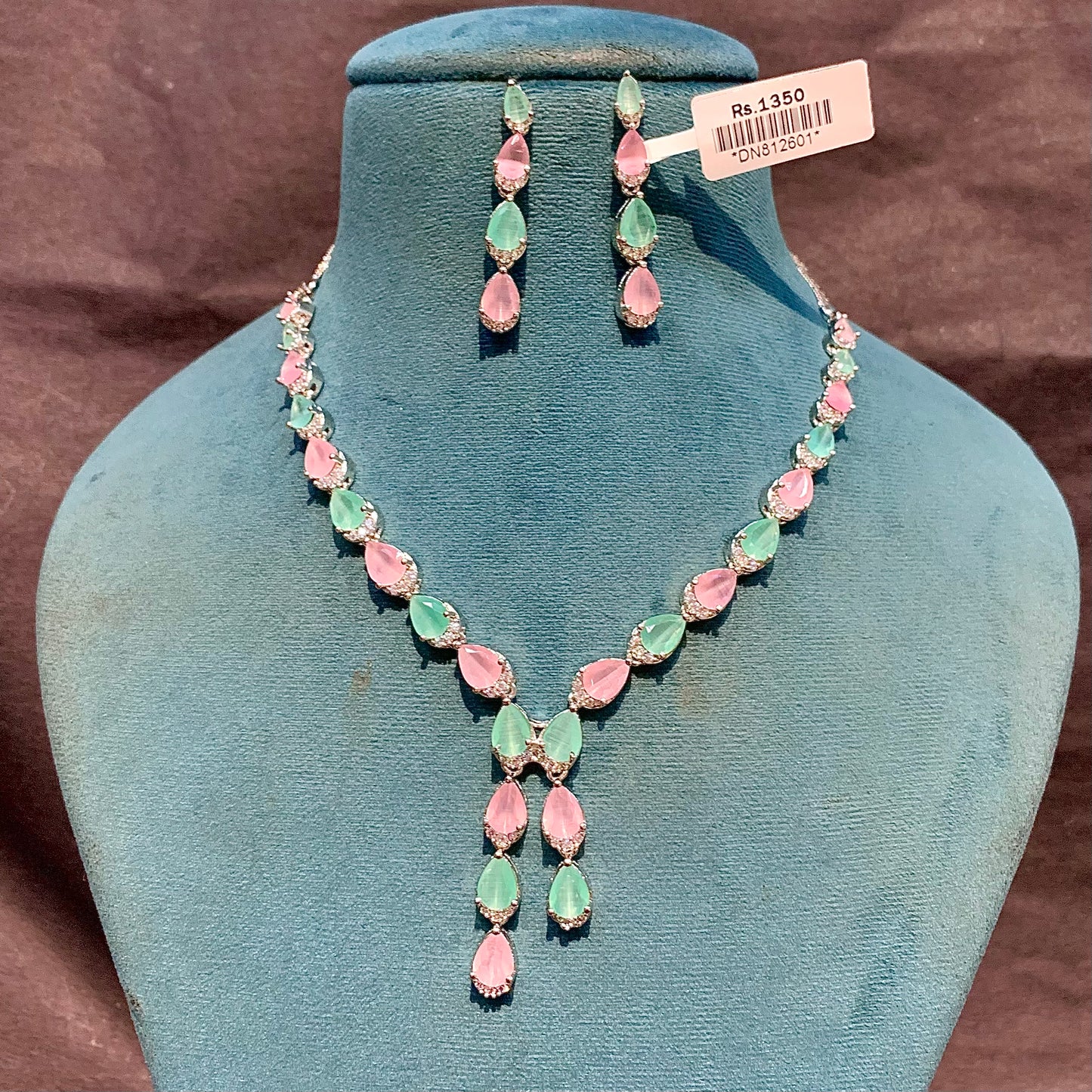 Zircon Necklace Set 269558