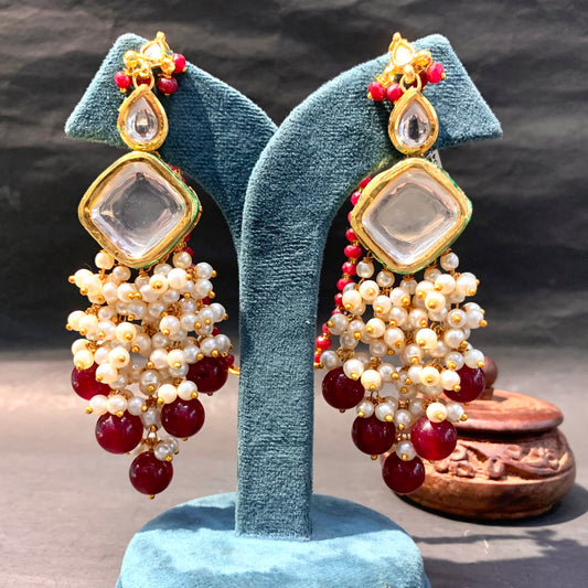 Kundan Earrings 62467