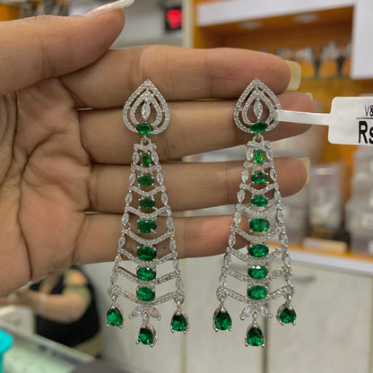 Zircon Earrings 46566