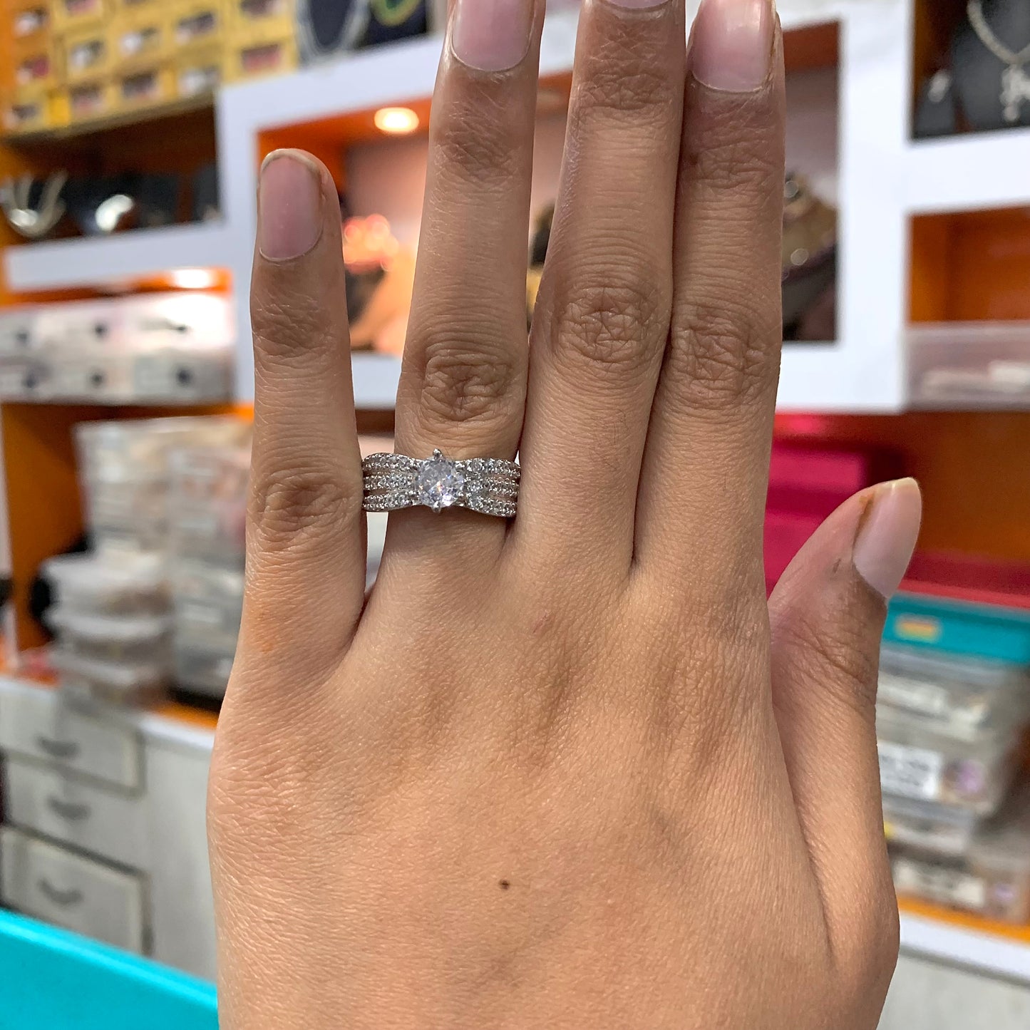 American Diamond Ring 63554455