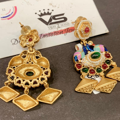 Antique earrings 3664