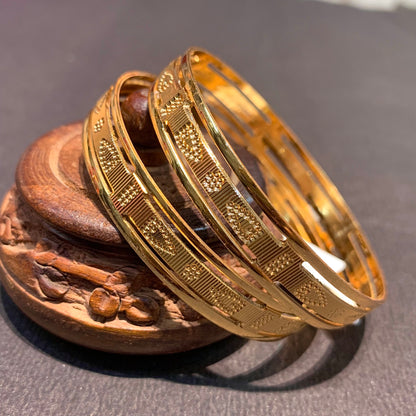 Gold Plated Bangles 356566