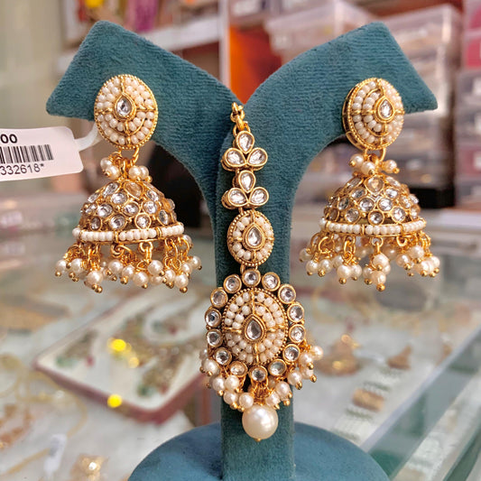 Kundan Earrings 364526
