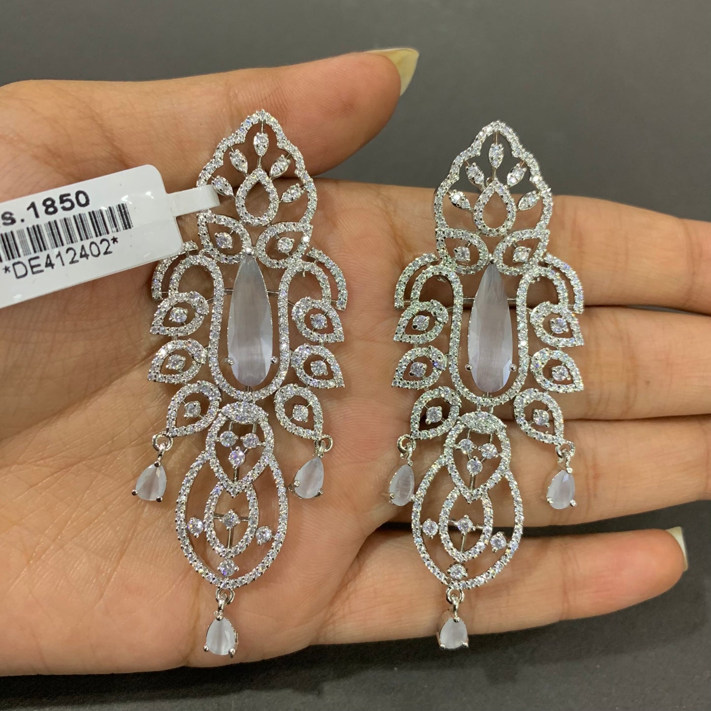 Zircon Earrings 45422