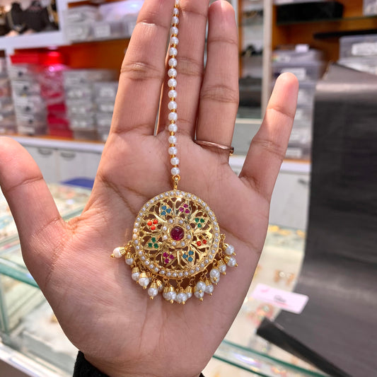 Jadau Maang Tikka 43577