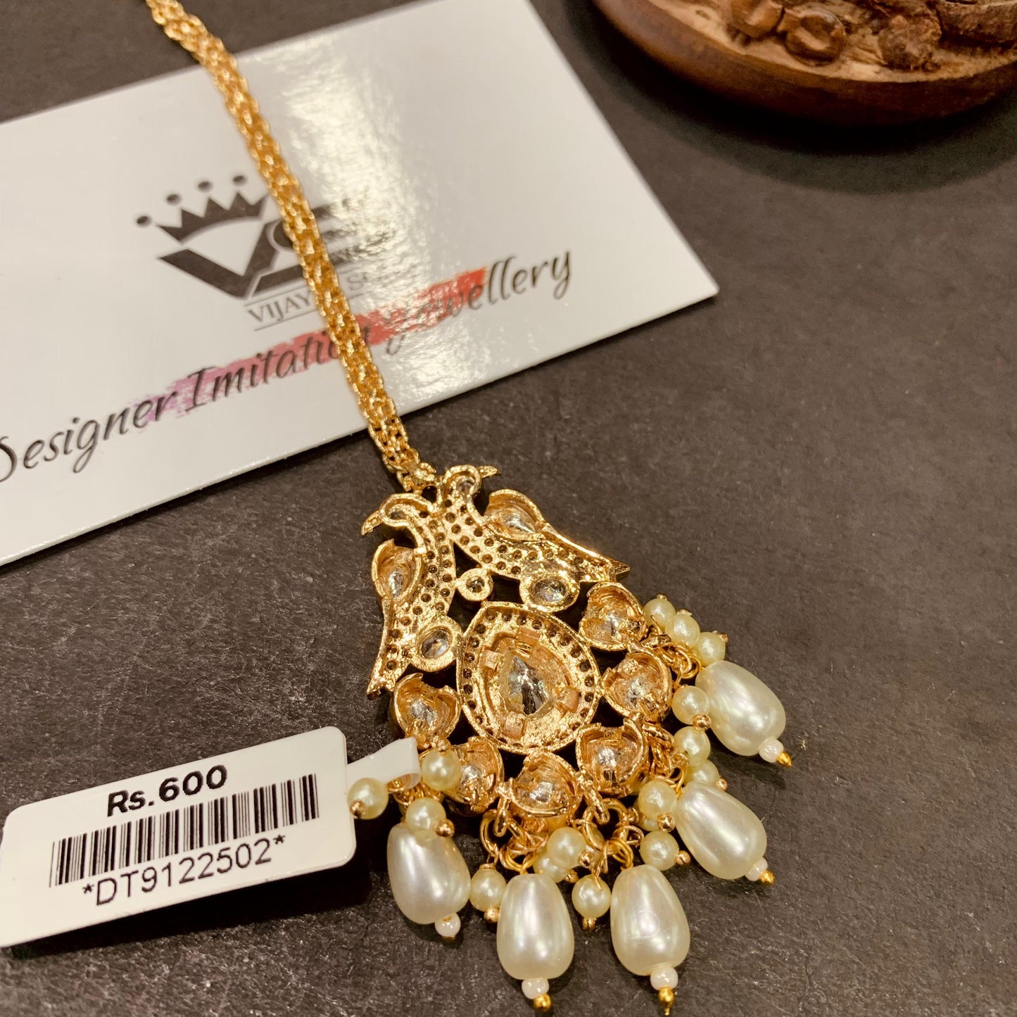 Kundan Maang Tikka 563113