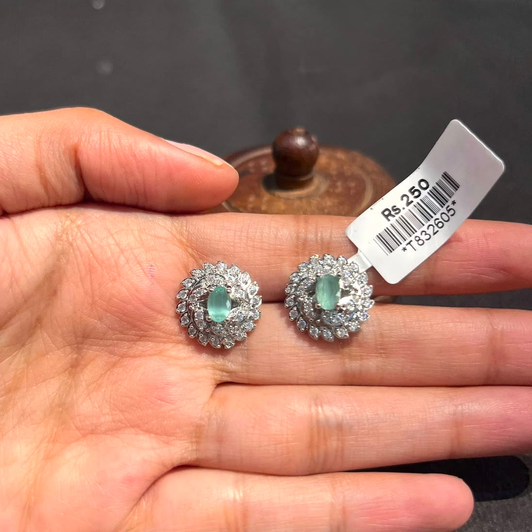 Zircon Earrings 74058