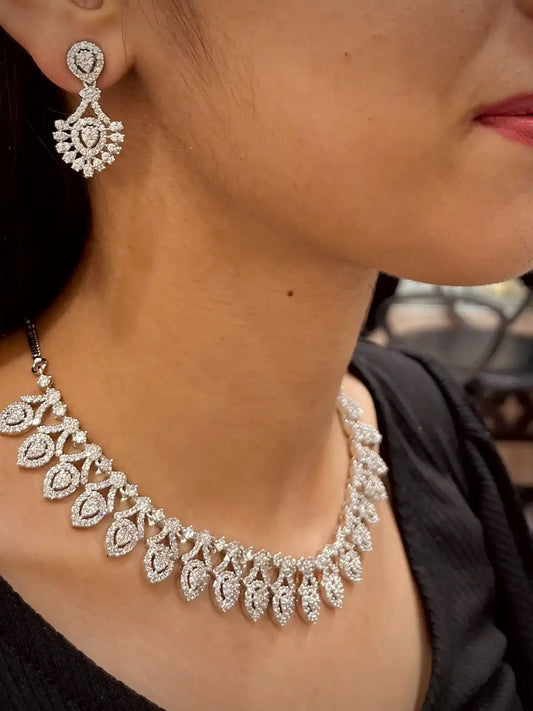 Zircon Necklace Sets 2466774
