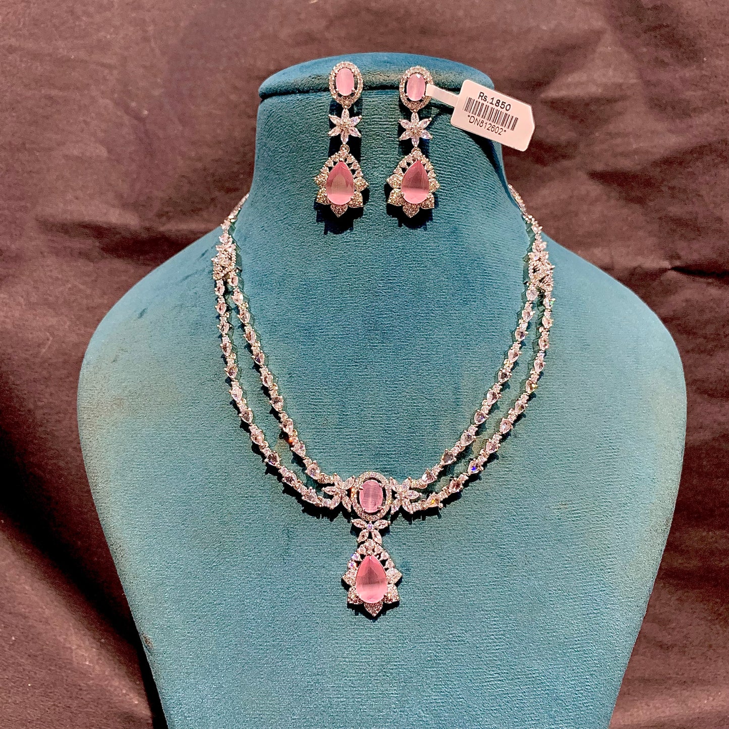 Zircon Necklace Set 829297