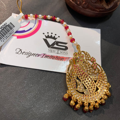 Jadau Maang Tikka 42456