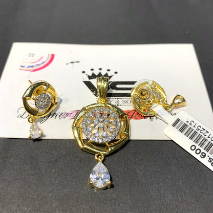 Zircon Pendant set 543257