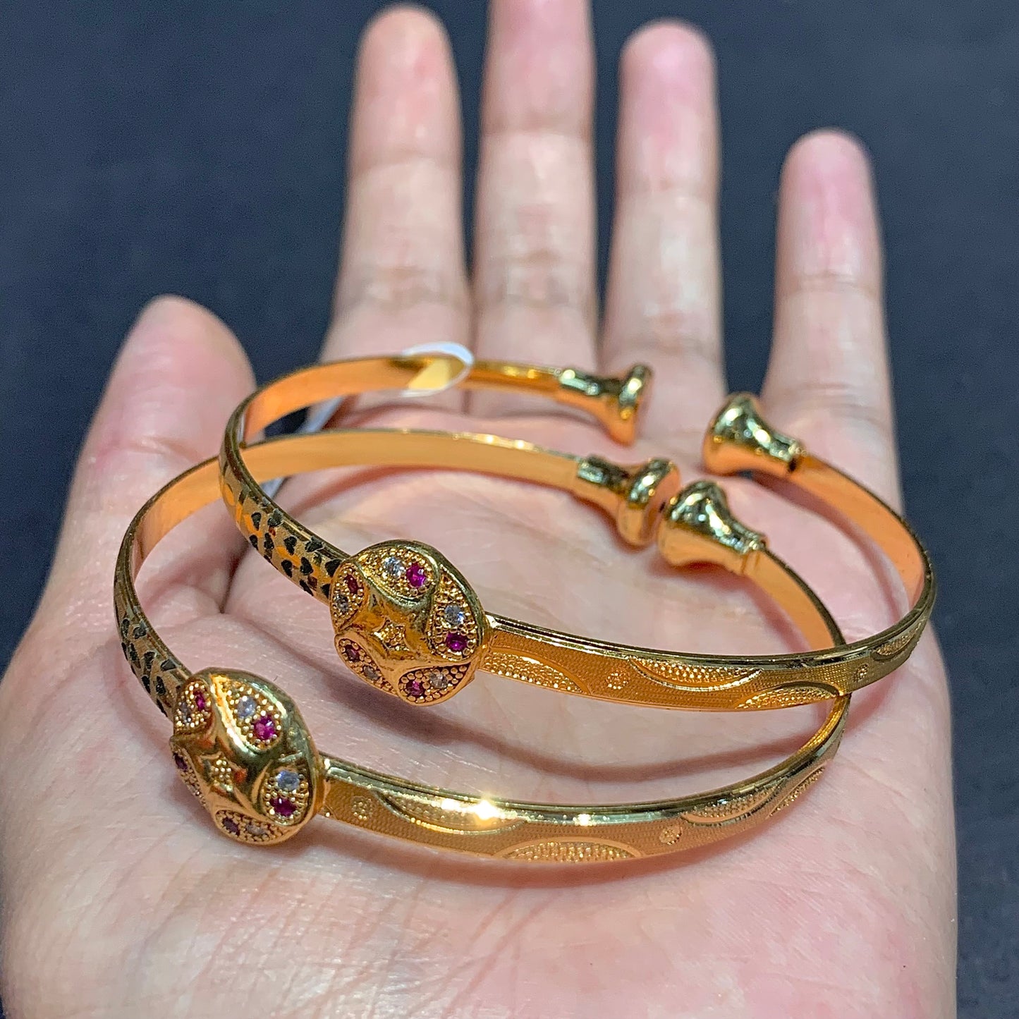 Gold Plated Bangles 4671727