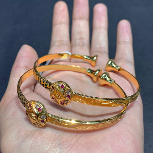 Gold Plated Bangles 4671727