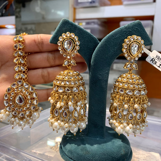 Kundan Earrings 32456