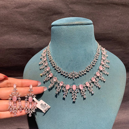 Zircon Necklace Set 829993