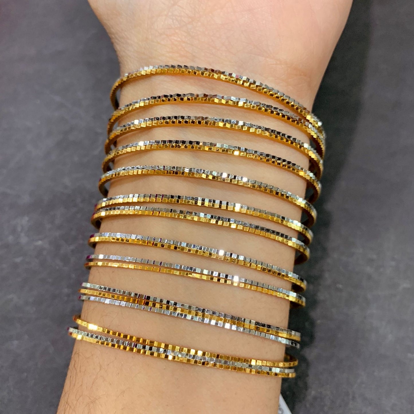 Gold Plated Bangles 53565