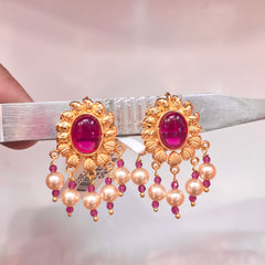 Jadau Earrings