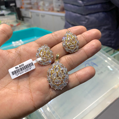 Zircon Pendant set 63456