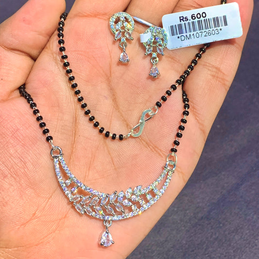 Zircon mangalsutra 3445155