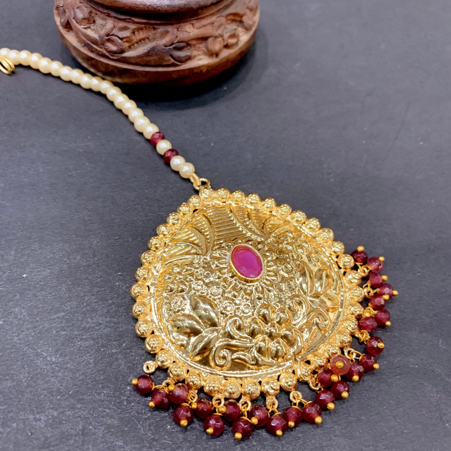 Jadau Maang Tikka 46433