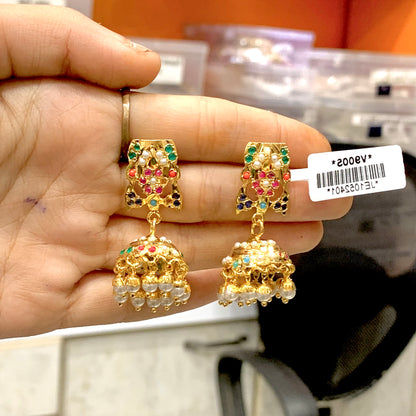 Jadau Earrings 5785588