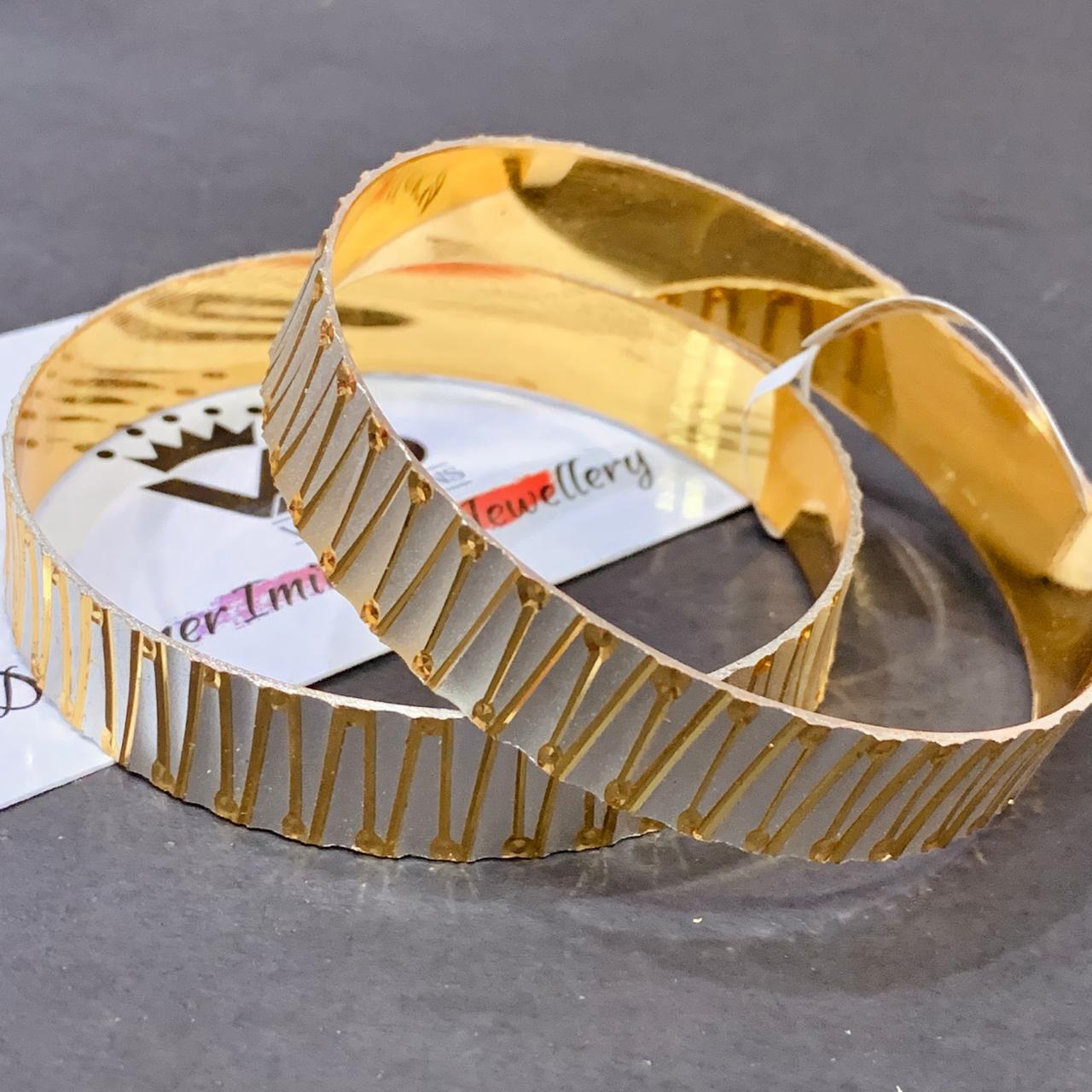 Gold Plated Bangles 627266