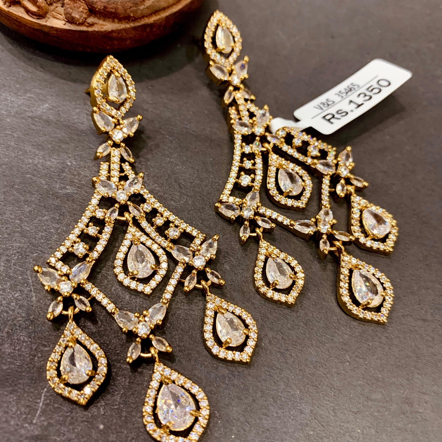 Zircon Necklace Set 44154