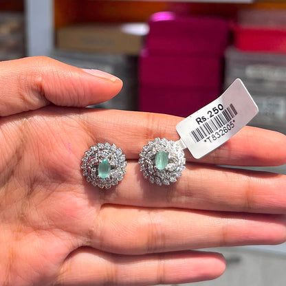 Zircon Earrings 74058
