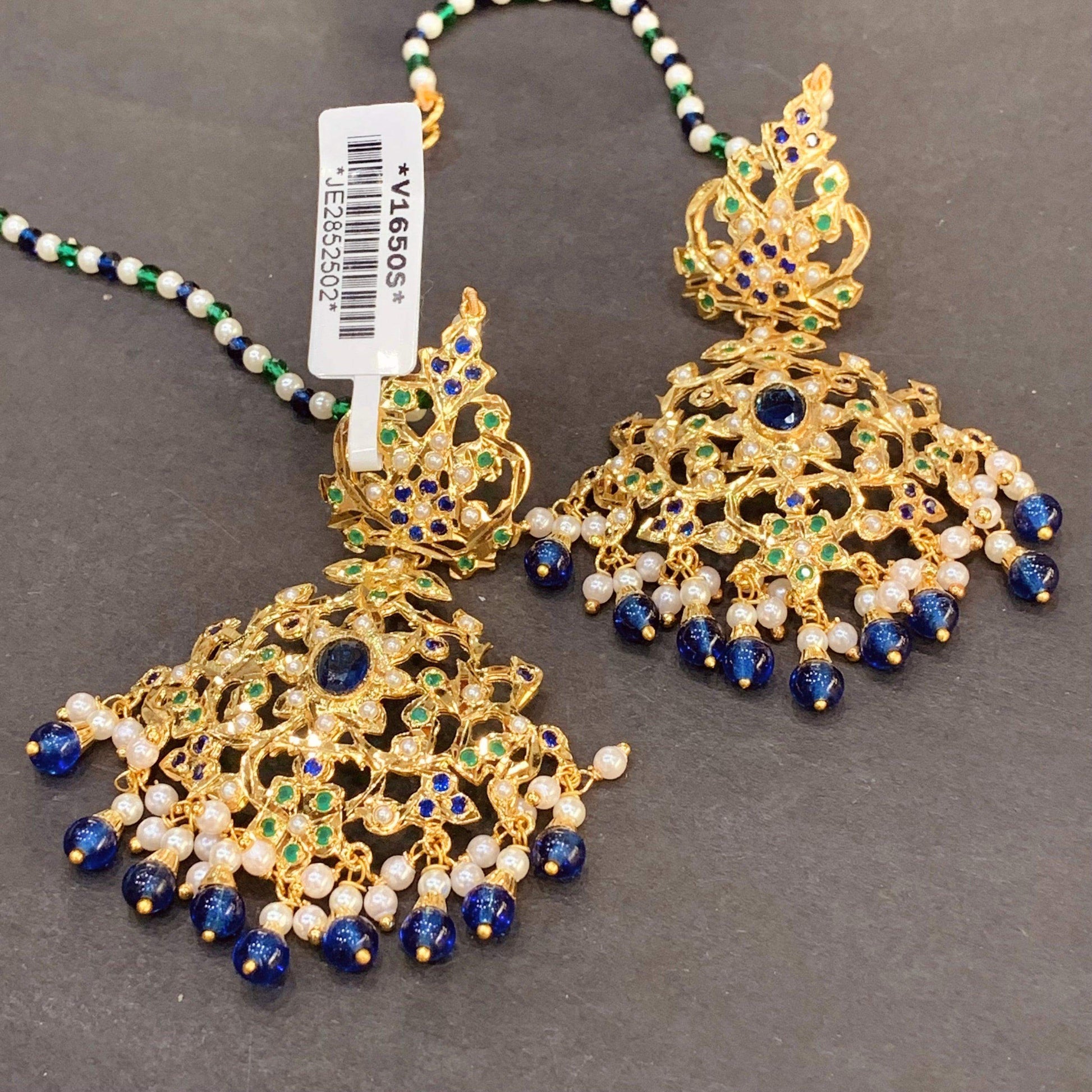 Jadau Earrings 294619 - Vijay & Sons