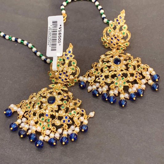Jadau Earrings 294619 - Vijay & Sons
