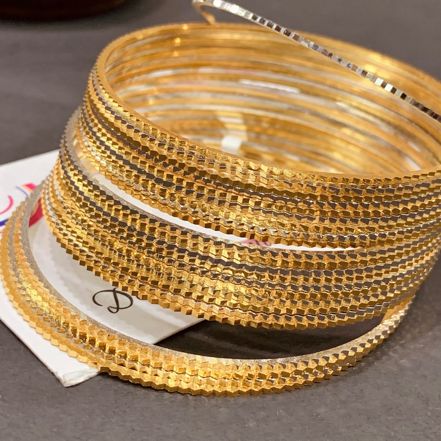 Gold Plated Bangles 53565