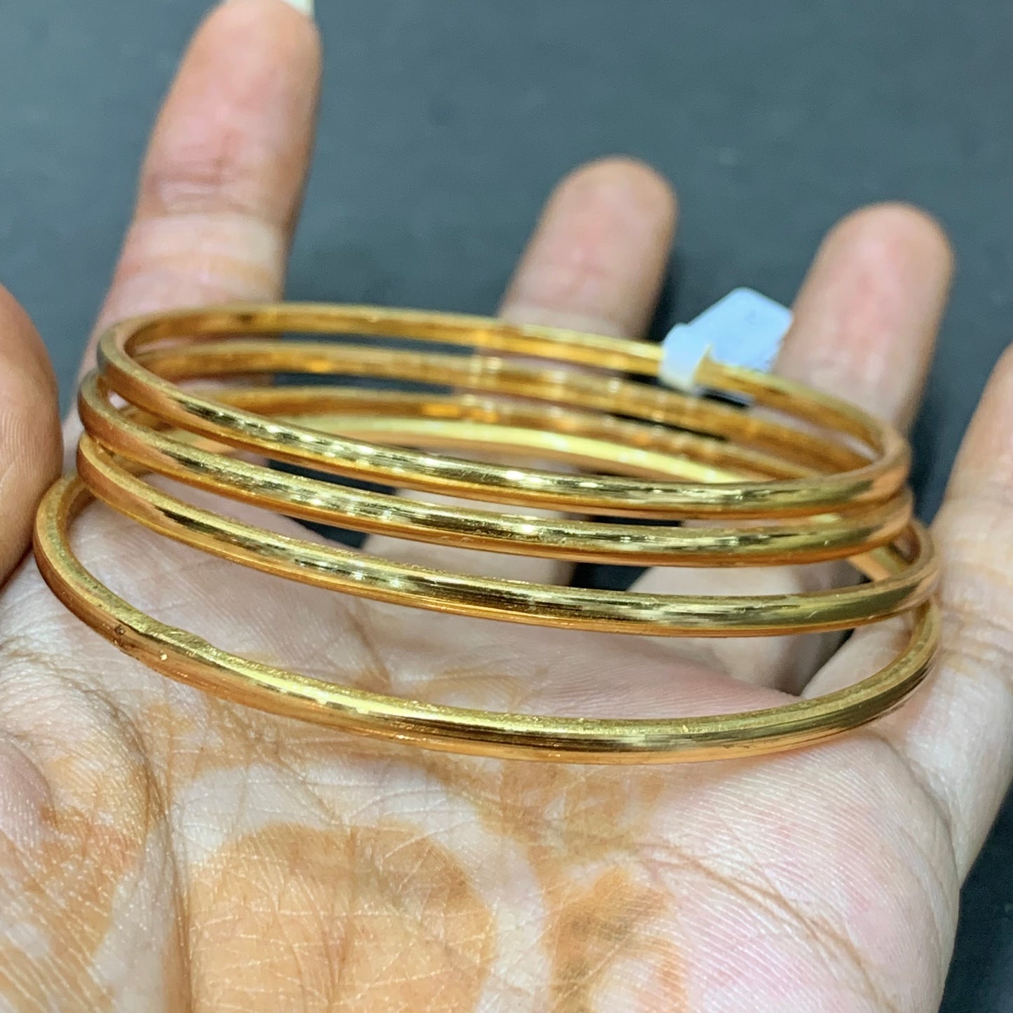 Gold Plated Bangles 67466