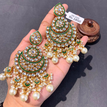 Kundan Earrings 523577