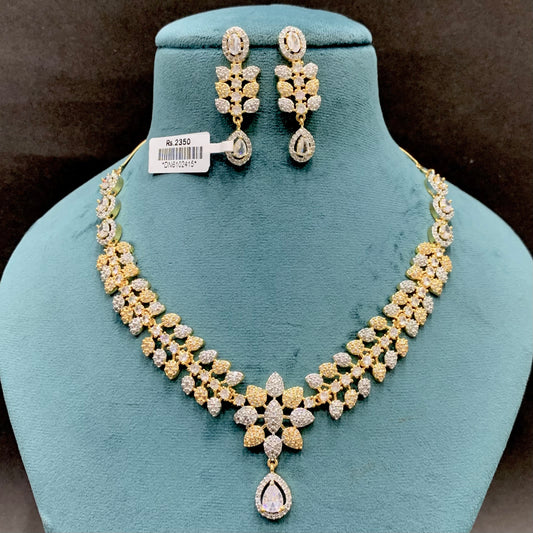 Zircon Necklace Set 283618