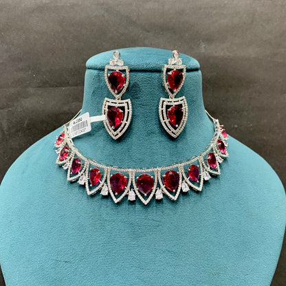 Zircon Necklace Sets 696568