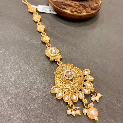 Antique Maang Tikka 56352