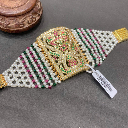 Jadau Bracelets 461656 - Vijay & Sons