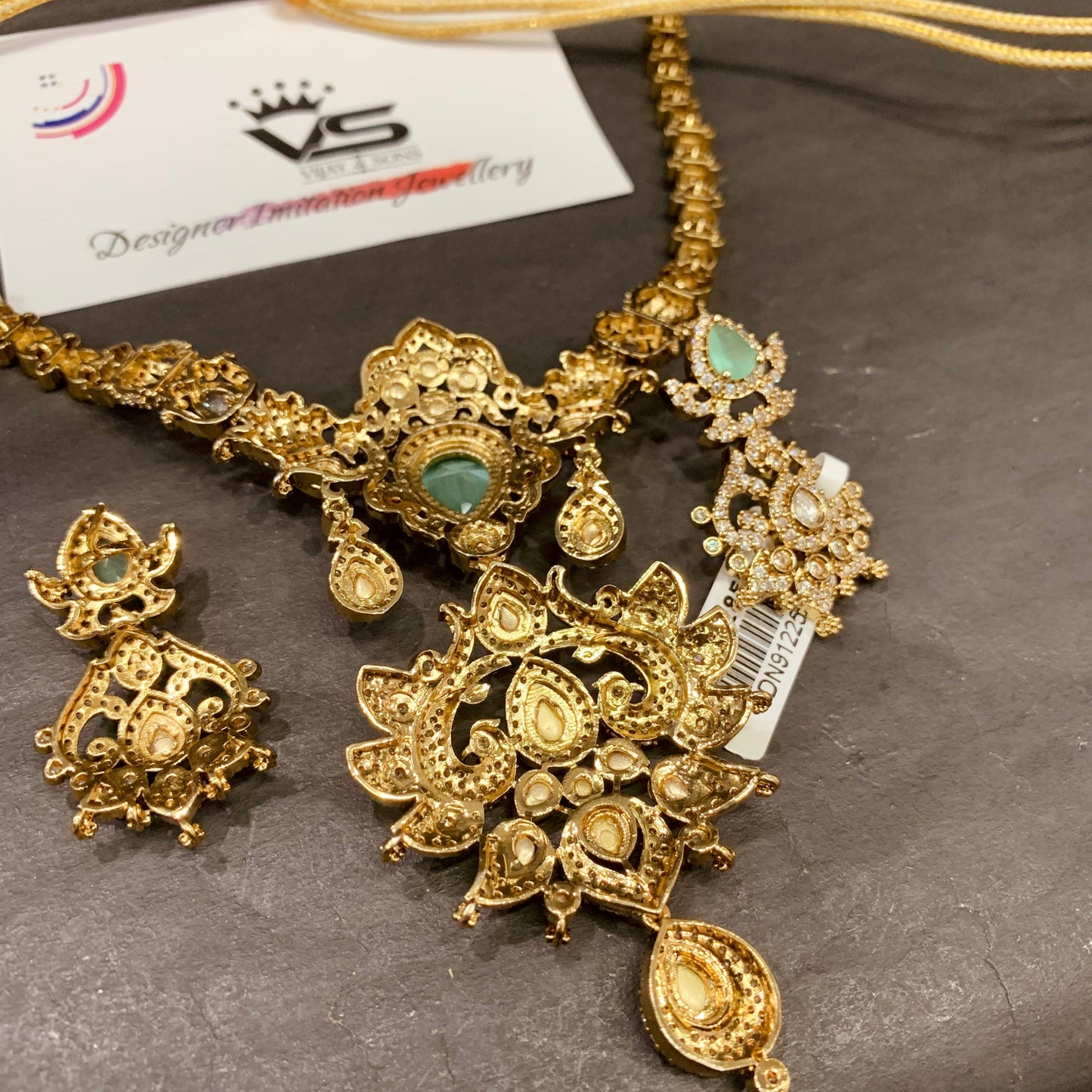 Kundan Necklace Set 33111