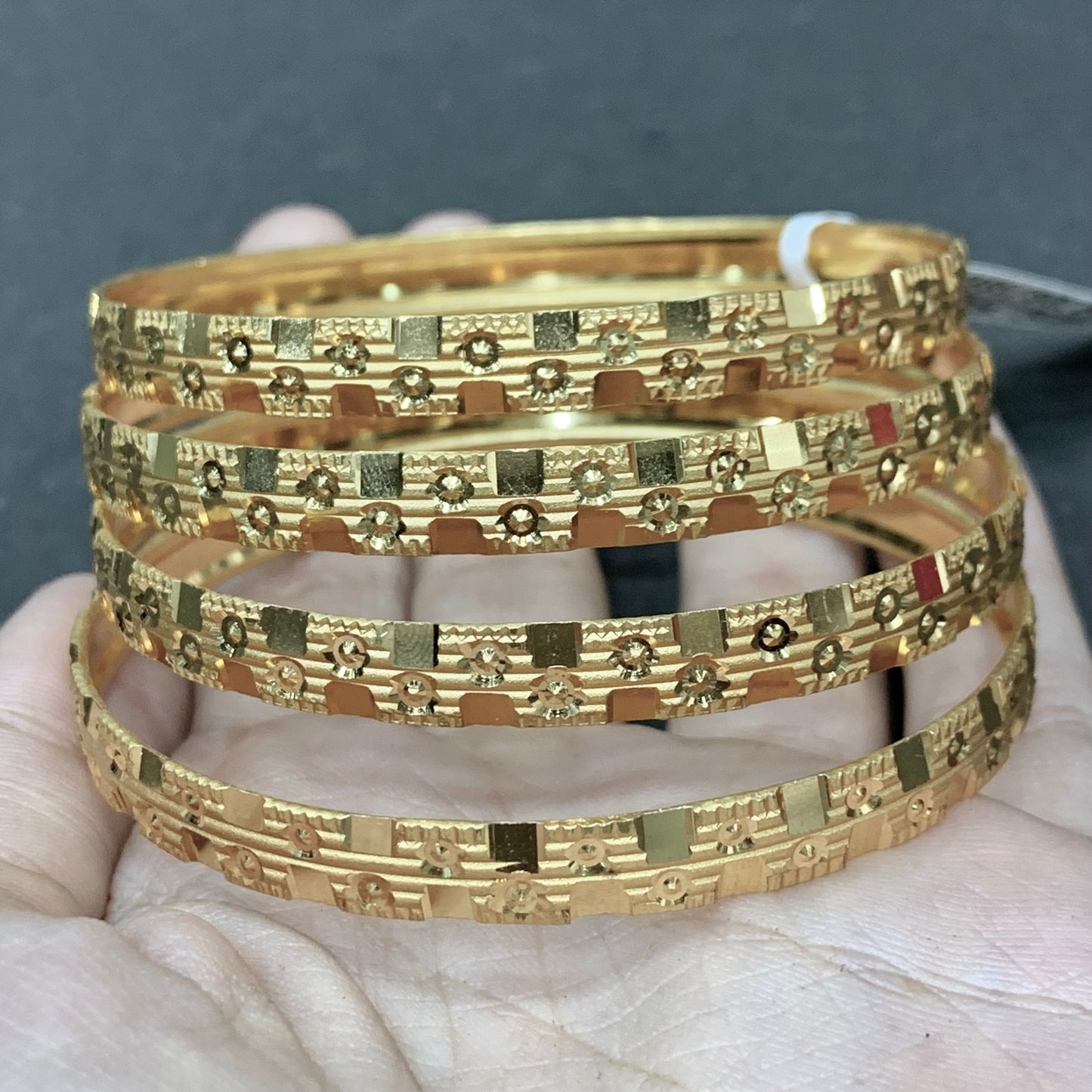 Gold Plated Bangles 634222