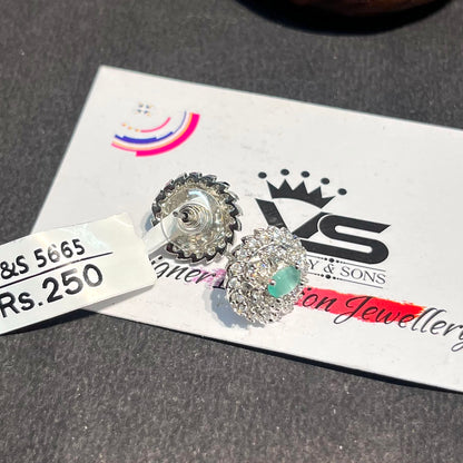Zircon Earrings 74058