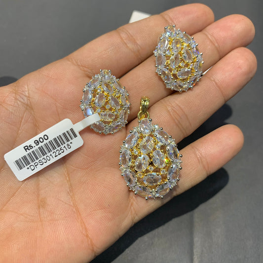 Zircon Pendant set 63456
