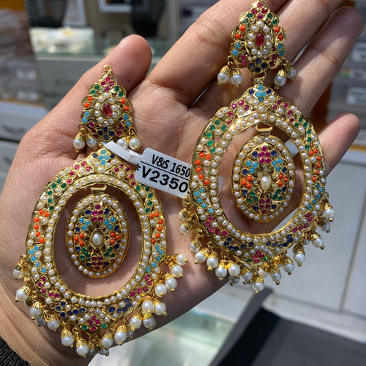 Jadau Earrings 435277