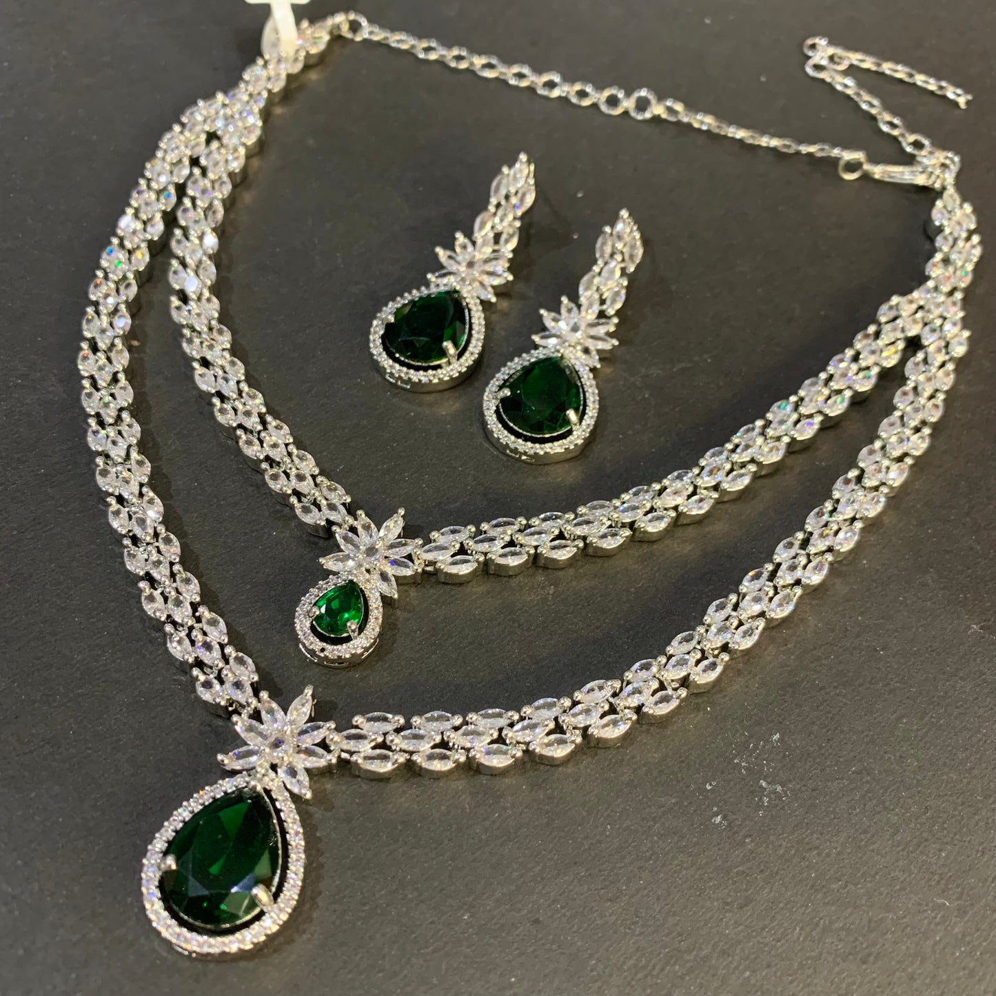 Zircon Necklace sets 69855