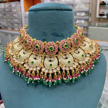 Kundan Necklace Set 567742