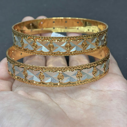 Gold Plated Bangles 622333