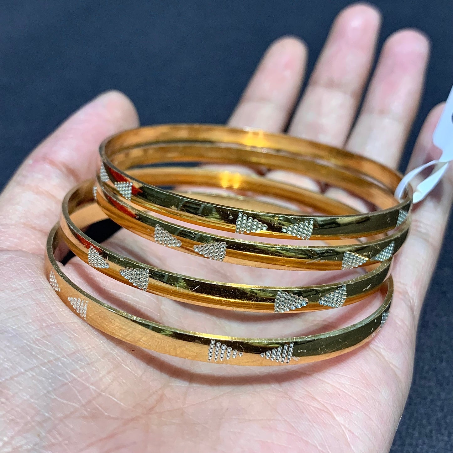 Gold Plated Bangles 4658877