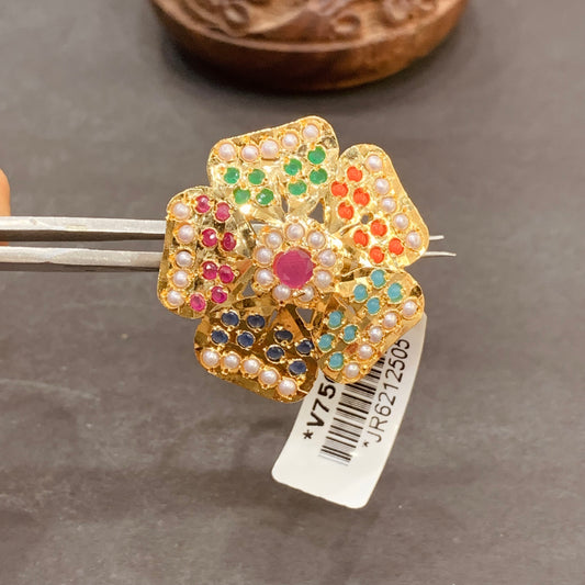 Jadau ring adjustable size 294619