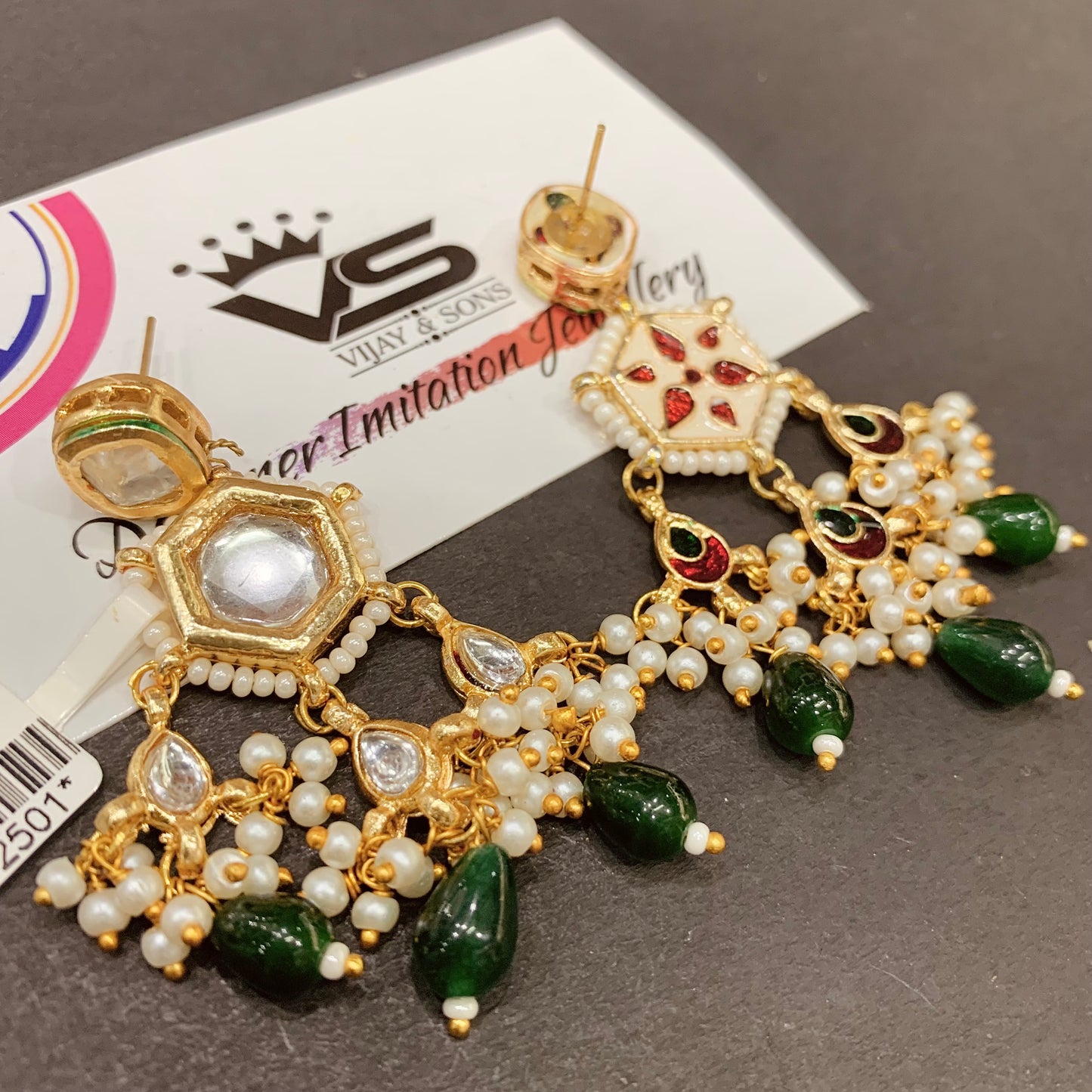 Kundan Earrings 52737