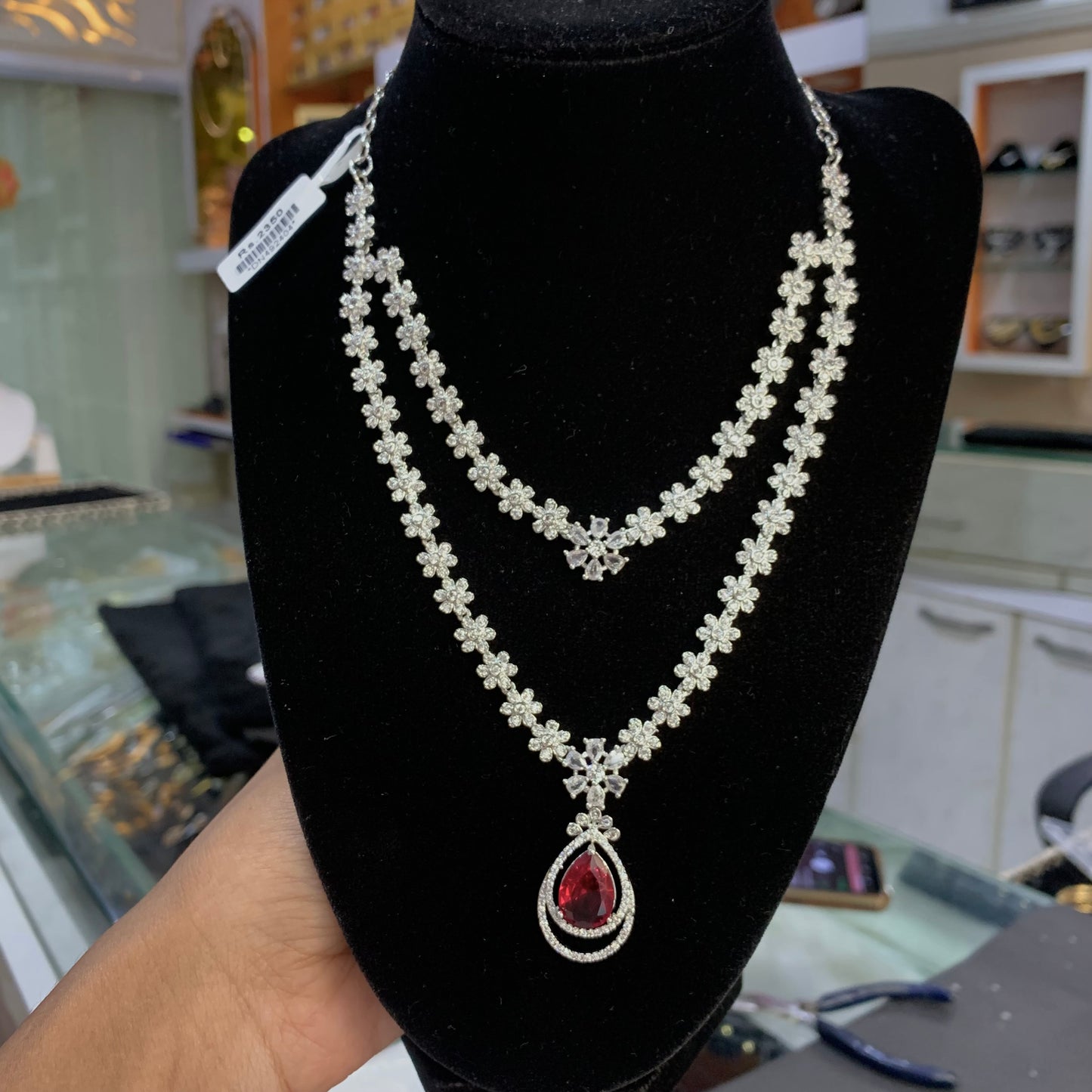 Zircon Necklace sets 686478